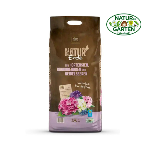 Naturerde 18l für Hortensien, Rhododendron, Heidelbeeren