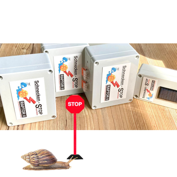 Schnecken STOP 5m Nanoklebebandset mit Edelstahldraht